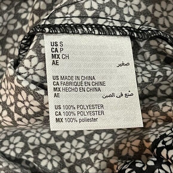 NWT And Now This Women's Cinch-Waist Shirt - Picture 5 of 7